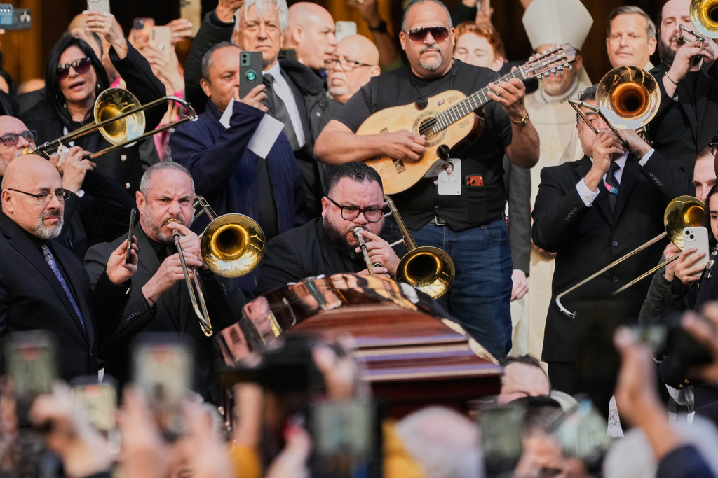 Urban salsa music pioneer Willie Colón remembered at New York funeral